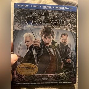 Fantastic Beasts The Crimes of Grindewald Blu-Ray + DVD +Digital  New